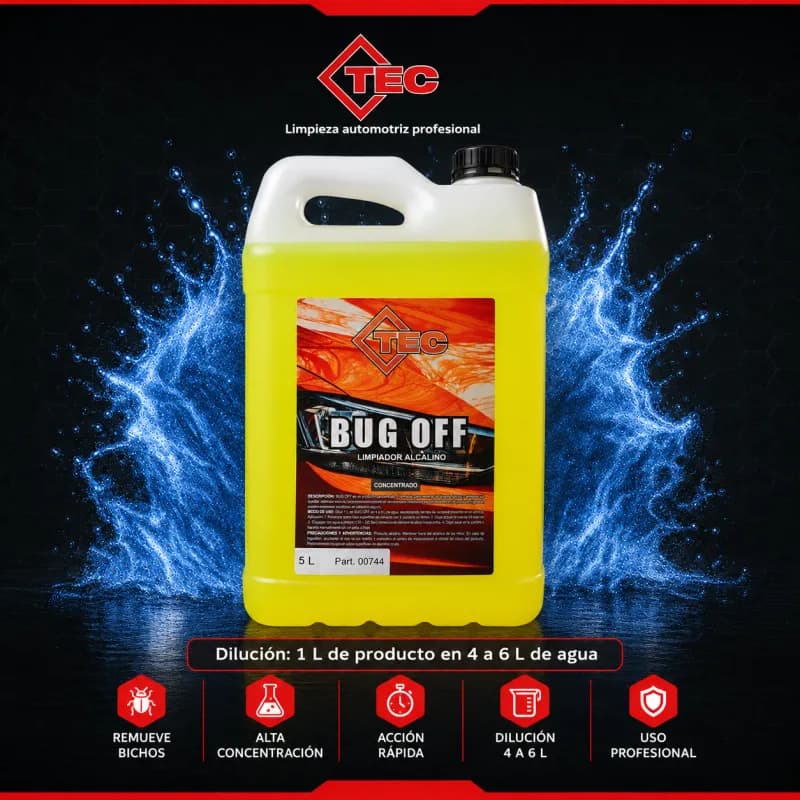 BUG OFF QUITAINSECTOS CONCENTRADO (1 + 10 DE AGUA) X 1 LT