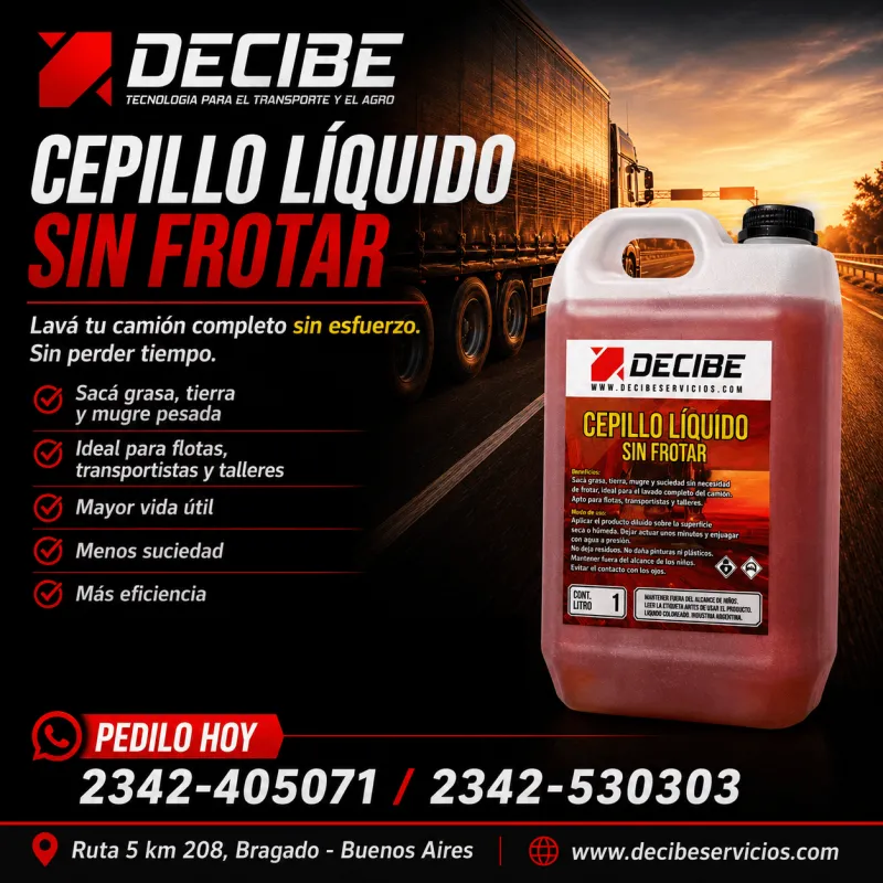 Cepillo Líquido Sin Frotar