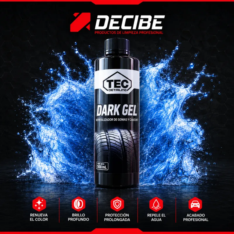 ACOND. DE CUBIERTAS DARK GEL X 500 CM3